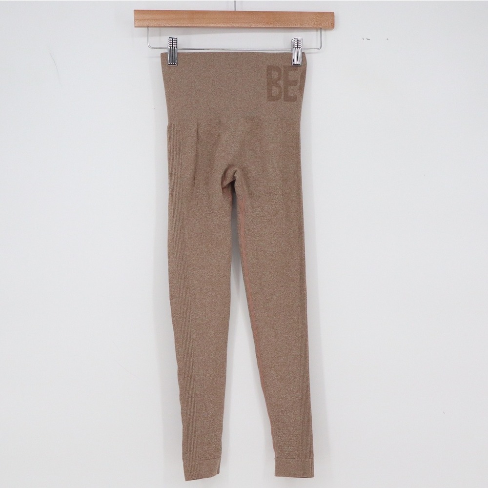 BEGIN Leggings Womens XXS Scrunch Butt High Waist Brown Heather Athletic